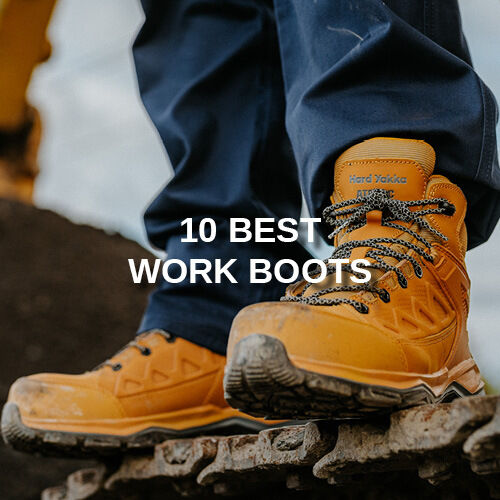 TOP 10 BEST MEN'S WORK BOOTS AND SHOES OF 2024
